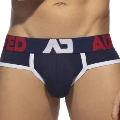 Slip Basic Colors AD Coton Bleu Marine