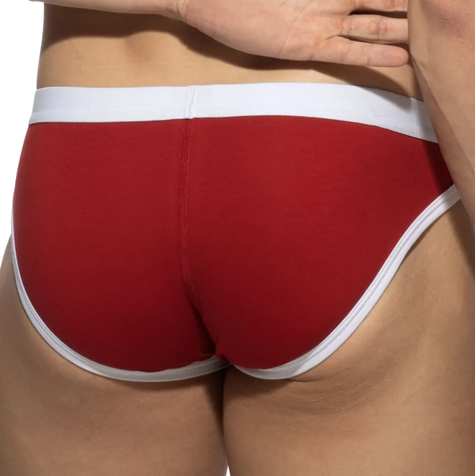 Slip Basic Colors Sportive Rouge