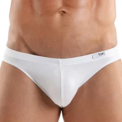 Slip Bikini Access Coton Blanc