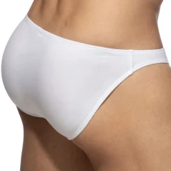 Slip Bikini Coton Blanc