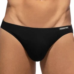 Slip Bikini Coton Noir