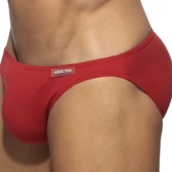 Slip Bikini Coton Rouge