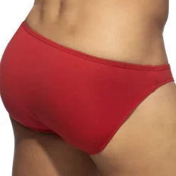 Slip Bikini Coton Rouge