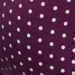 Slip Bikini Cum Dots Aubergine
