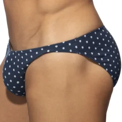 Slip Bikini Cum Dots Bleu Marine