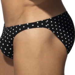Slip Bikini Cum Dots Noir