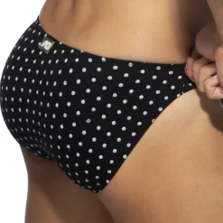 Slip Bikini Cum Dots Noir