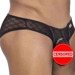 Slip Bikini Dentelle Noir