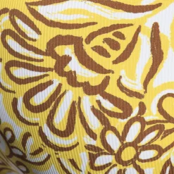 Slip Bikini Fleurs Van Gogh Jaune