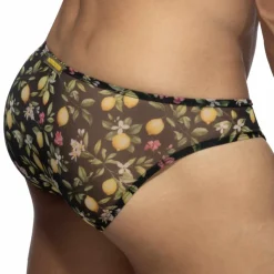 Slip Bikini Lemon Garden Noir