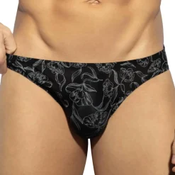 Slip Bikini Lingerie Noir