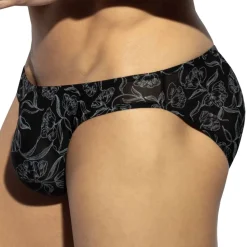 Slip Bikini Lingerie Noir