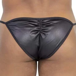 Slip Bikini Peekaboo Noir