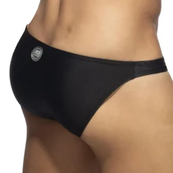 Slip Bikini Reptile Noir