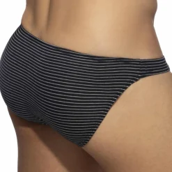 Slip Bikini Sailor Mini Stripes Bleu Marine