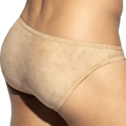 Slip Bikini Simsuede Beige