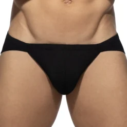 Slip Bikini Soft Pique Noir
