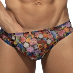 Slip Bikini Summer Garden Noir