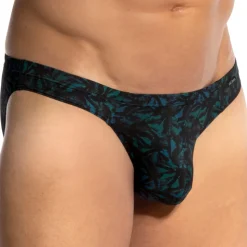 Slip Brazil RED 2502 Noir - Bleu