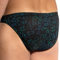 Slip Brazil RED 2502 Noir - Bleu