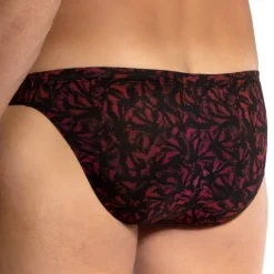 Slip Brazil RED 2502 Noir - Rouge