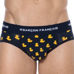 Slip Canard Coton Bleu Marine