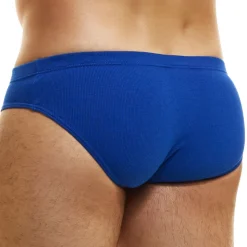 Slip Classique Peace Coton Bleu Roi