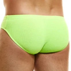 Slip Classique Peace Microfibre Citron Vert
