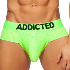 Slip Cockring Mesh Neon Vert Fluo