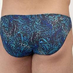 Slip Confort Micro Funky Styles Bleu