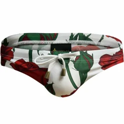 Slip de Bain Amour Blanc