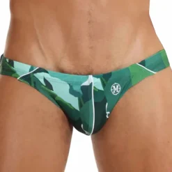 Slip de Bain Anémone Vert