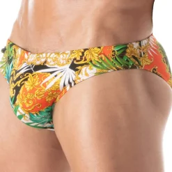 Slip de Bain Baroque Orange