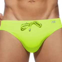 Slip de Bain Basic Colors Jaune Fluo