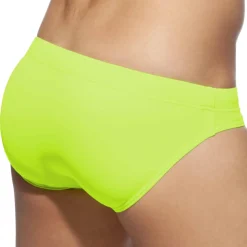 Slip de Bain Basic Colors Jaune Fluo