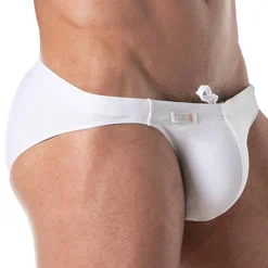 Slip de Bain Bikini Holidays Blanc