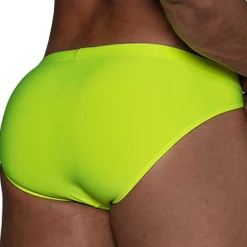 Slip de Bain Bikini Neon Jaune Fluo