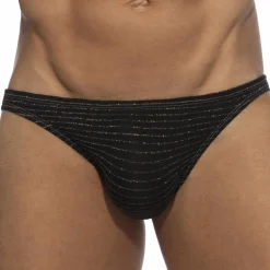 Slip de Bain Bikini Réversible Régal Noir