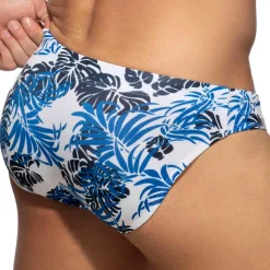 Slip de Bain Bikini Tropicana Bleu