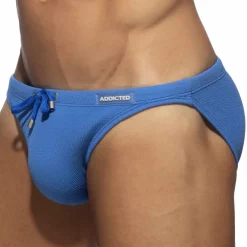 Slip de Bain Bikini Wrinky Bleu Roi