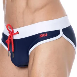 Slip de Bain Bleu Marine