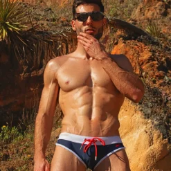 Slip de Bain Bleu Marine