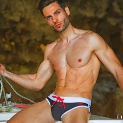 Slip de Bain Bleu Marine