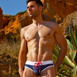 Slip de Bain Bleu Marine