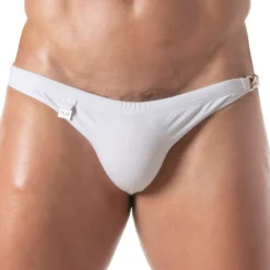 Slip de Bain Chain Blanc