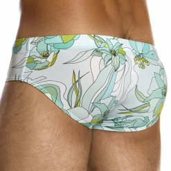 Slip de Bain Classic Art Nouveau Menthe