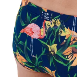 Slip de Bain Flamingo Bleu Marine