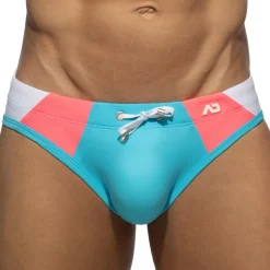 Slip de Bain Flash AD Turquoise