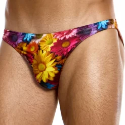 Slip de Bain Low Cut Daisies Multicolore
