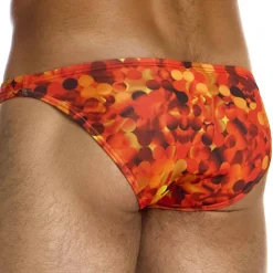 Slip de Bain Low Cut Four Elements Feu